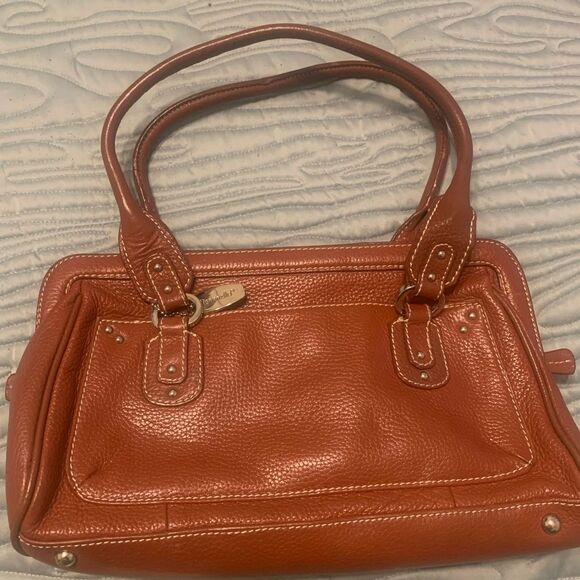 Tignanello Burnt Orange Leather - Picture 5 of 9